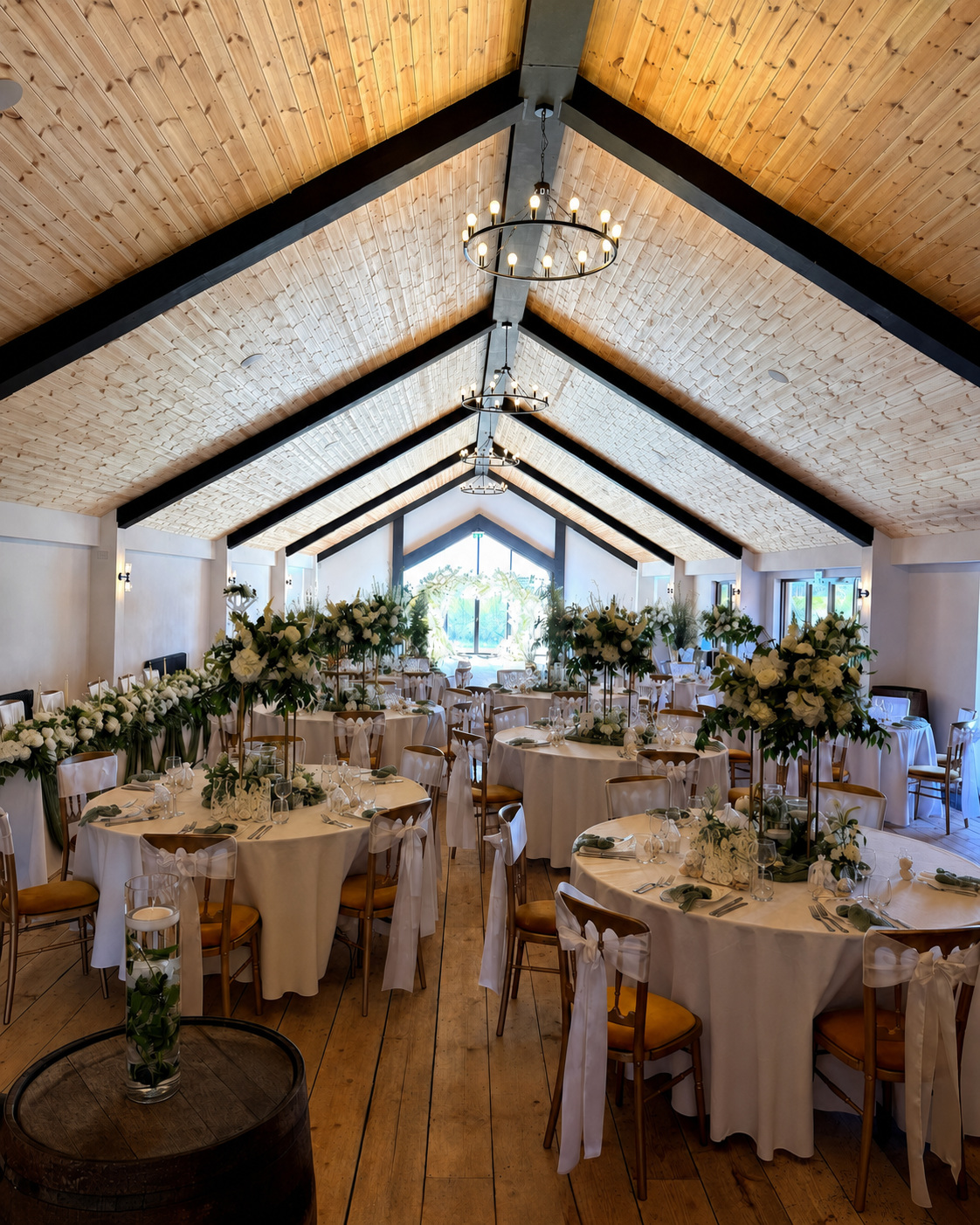 The Mulberry Barn arranged for a wedding celebration
